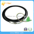 SC/APC SM 12 fiber cores waterproof armored fiber optic pigtail